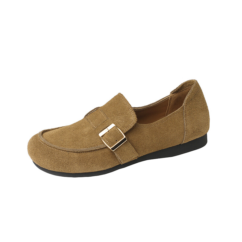 

Туфли женские повседневные Women's Casual Shoes Women's Mid-Top Zi Xiao, цвет Apricot