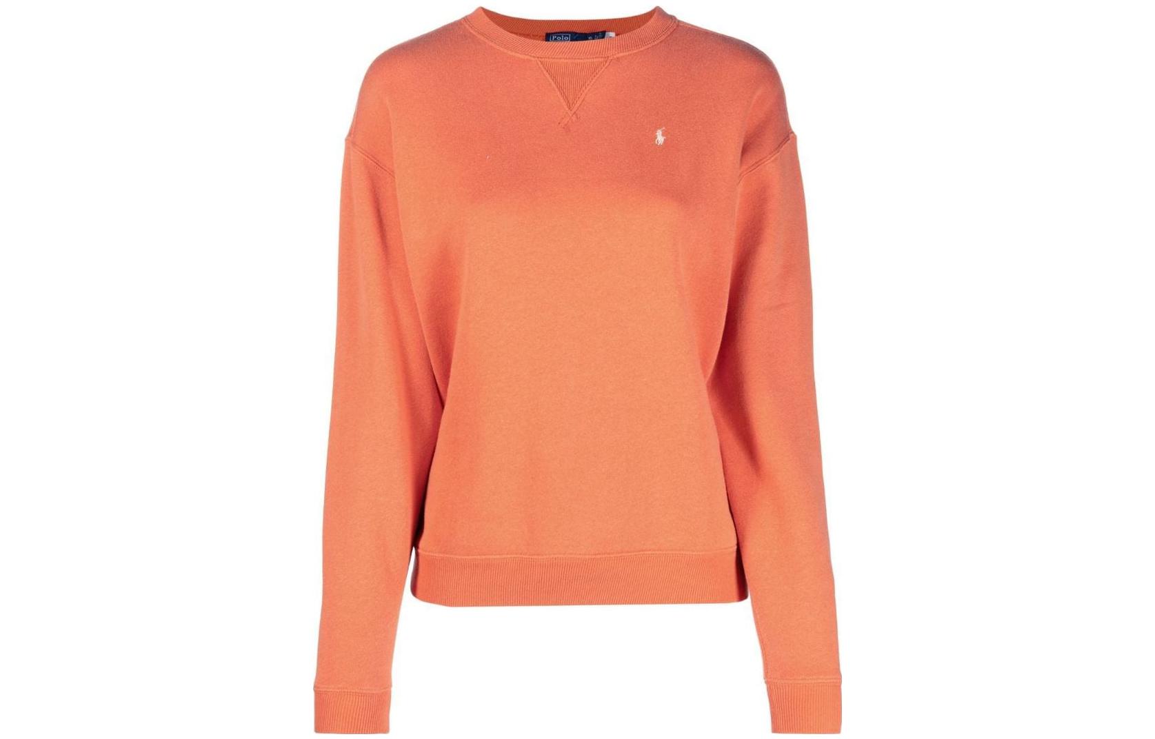 

Поло пони свитшот Polo Ralph Lauren, оранжевый