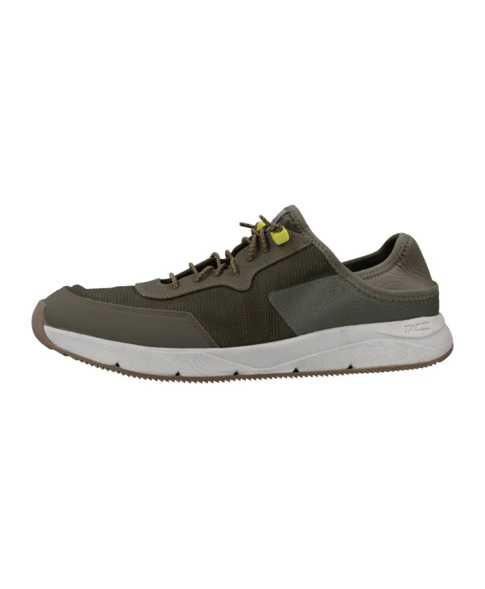 

Стильные низкие кроссовки мужские. Clarks, зеленый