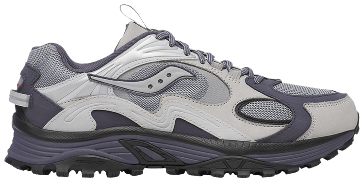 

Кроссовки Saucony Grid Aura X 'Grey Pack - Grey Silver', серый