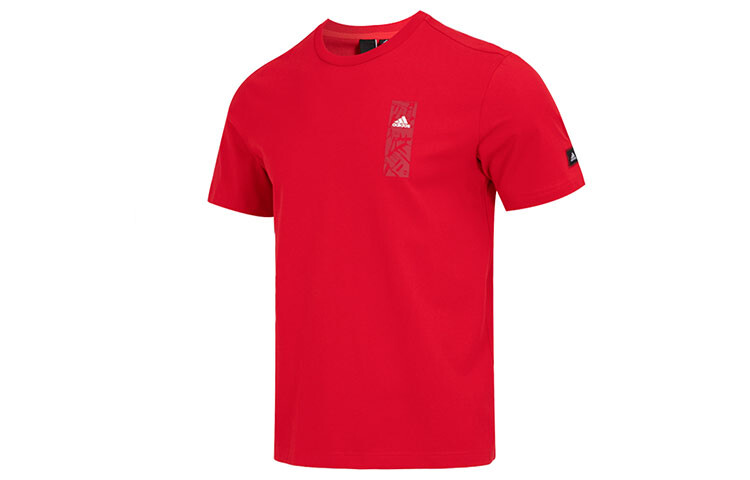

Футболка CNY мужская красная Adidas, красный