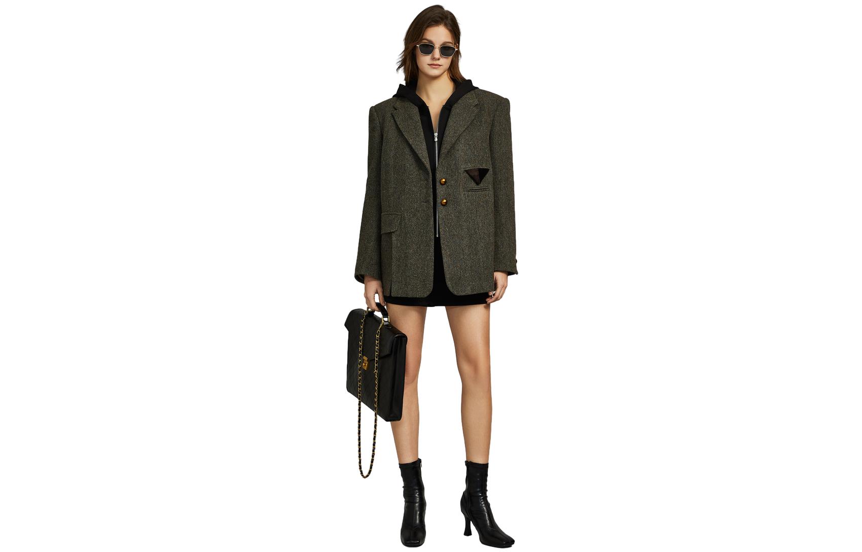 

ELLE Куртка Women's Mixed Blue Green