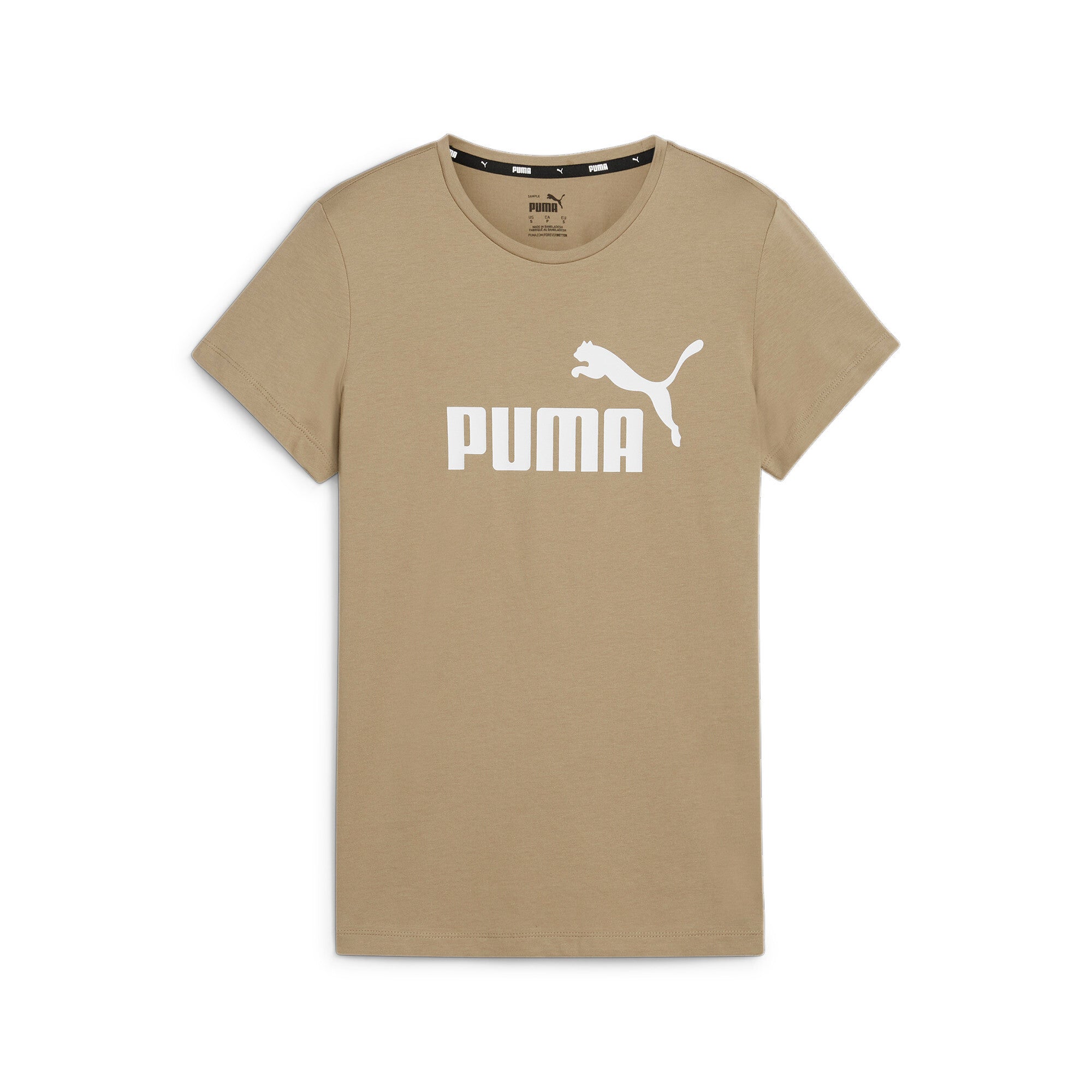 

Женская футболка PUMA Essentials Big Cat с логотипом, цвет oak branch