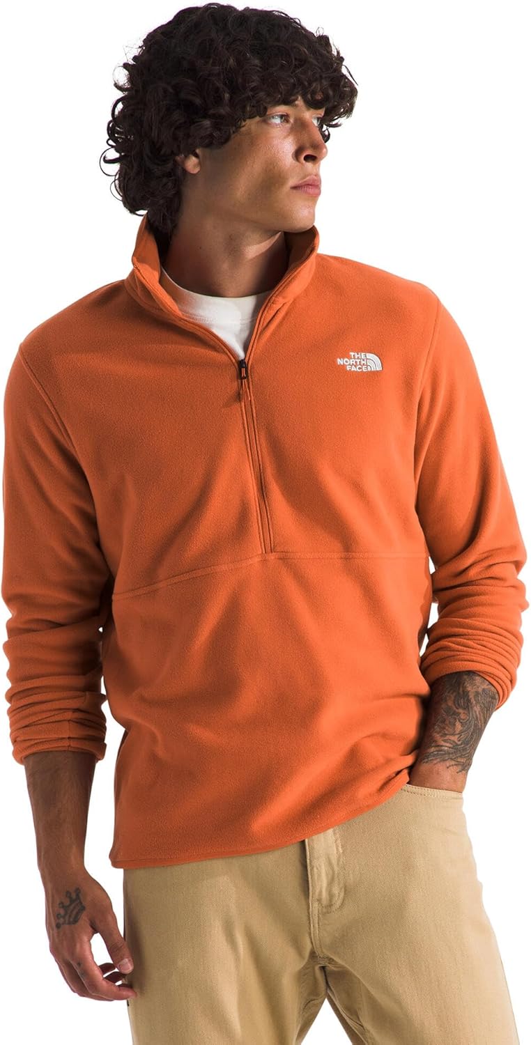 

Мужская флисовая кофта Glacier Fleece от North Face с застежкой на ½ молнии The North Face, Iron Bronze