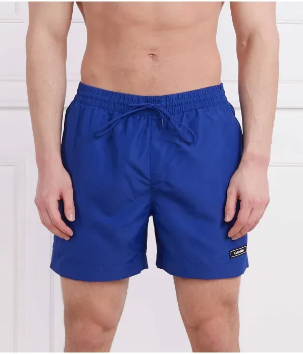 Пляжные шорты regular fit Calvin Klein Swimwear, васильковый