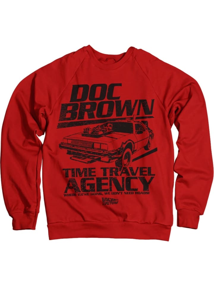 

Свитер Back To The Future, красный