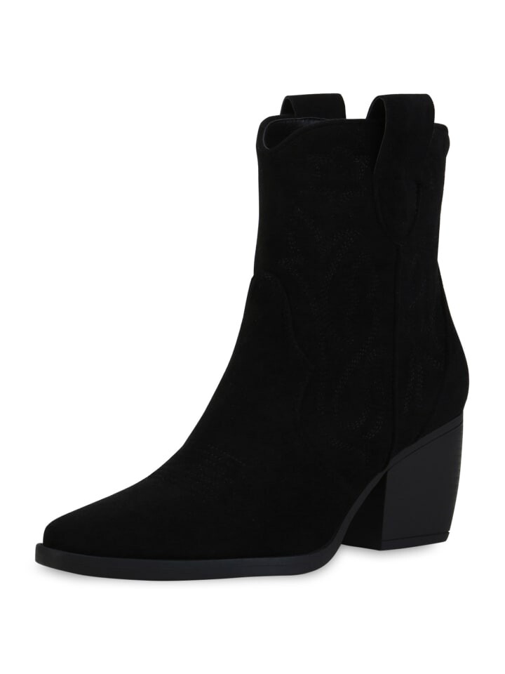 

Ботильоны VAN HILL Cowboy Boots Ava, цвет schwarz velours