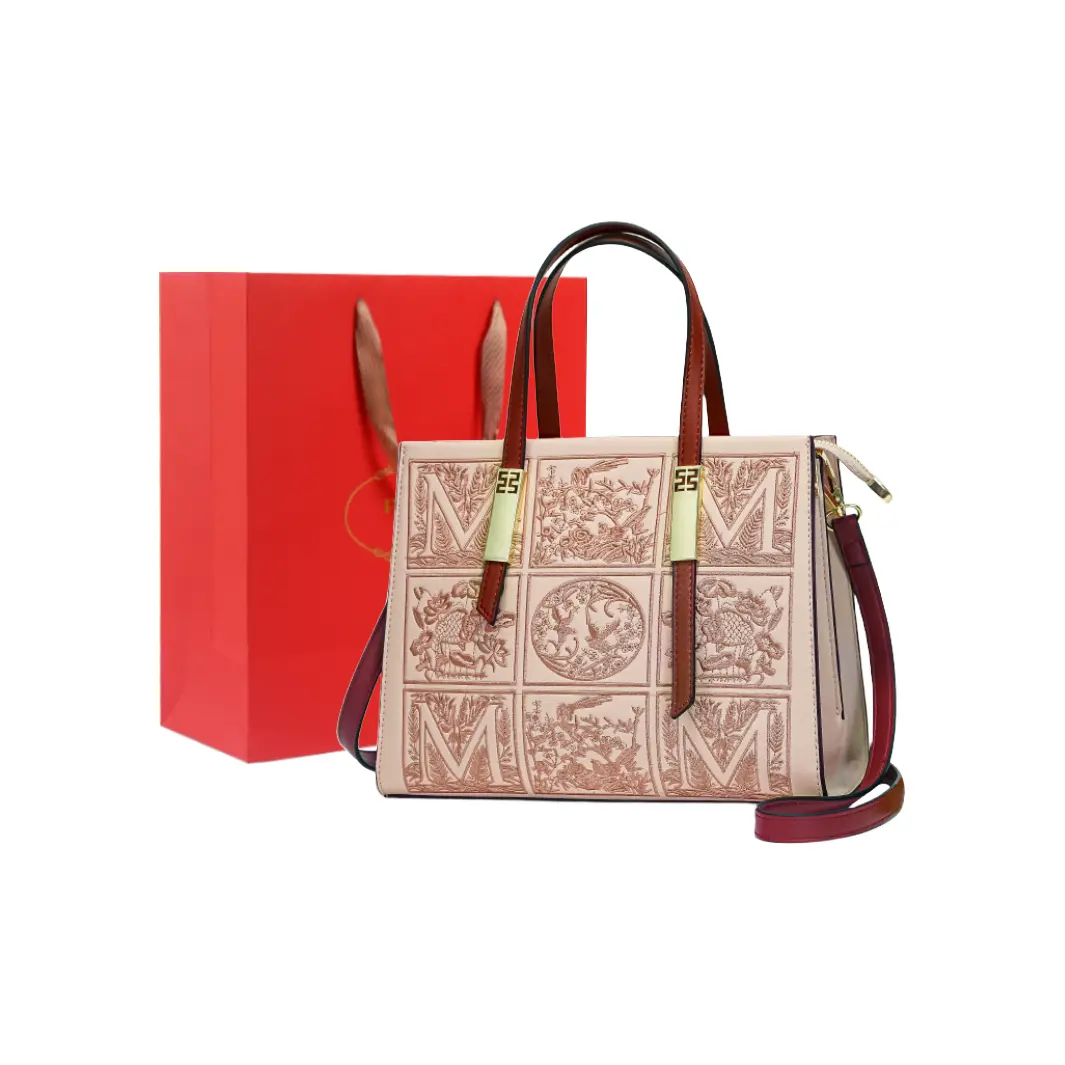 

PAYOT Женская сумка через плечо из спилка абрикосового цвета, Apricot