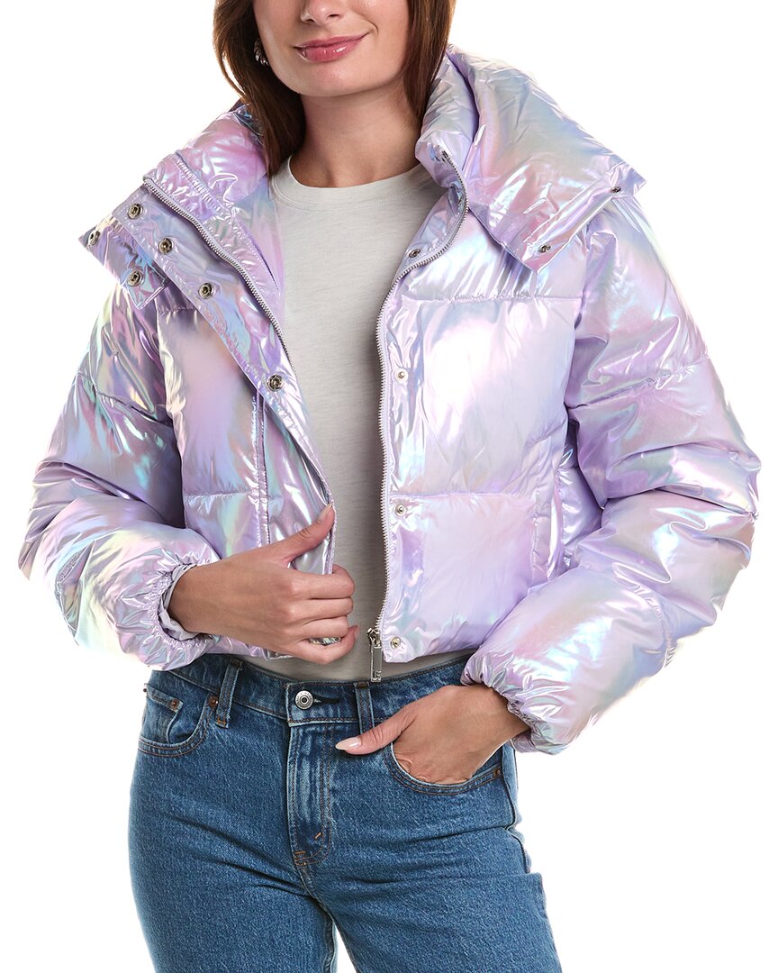 

Нереальные меховые фракталы пуховик куртка Unreal Fur, фиолетовый