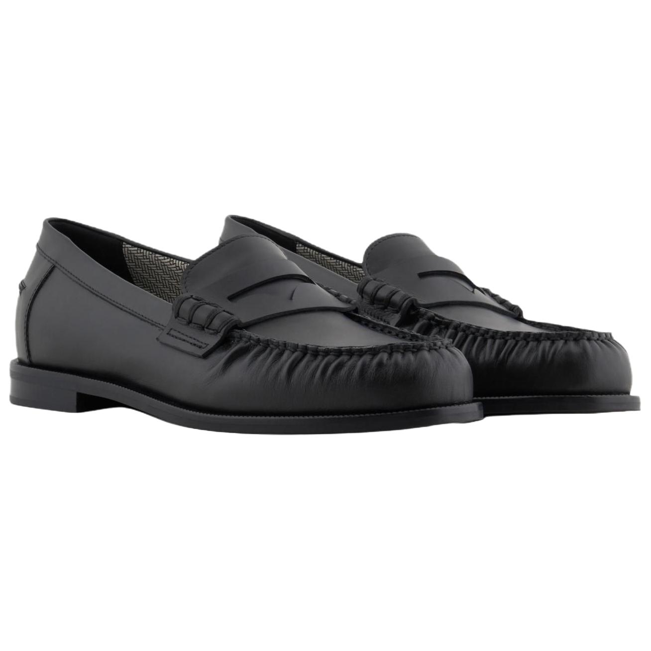 EMPORIO ARMANI Повседневные туфли мужские черные — фото 4