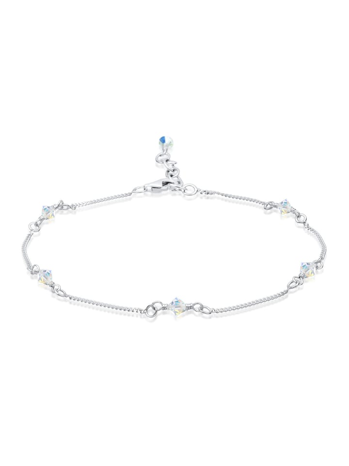 

Elli Украшения для ног из белого серебра 925 пробы