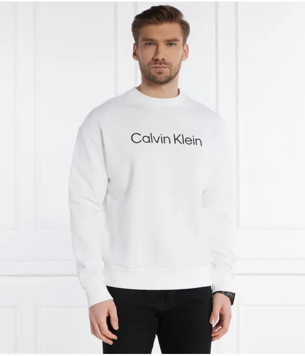 Толстовка regular fit Calvin Klein, белый — фото 3
