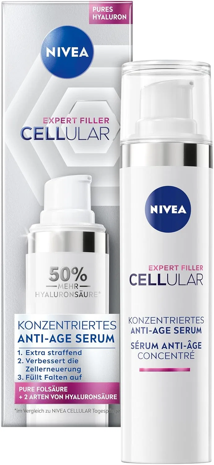 Сыворотка Nivea — Концентрированная антивозрастная Cellular Expert Filler, 40 мл