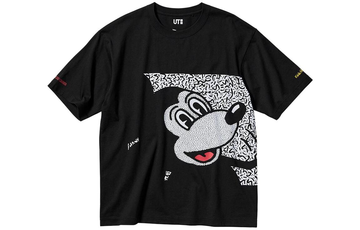 

UNIQLO Футболка унисекс, цвет Black