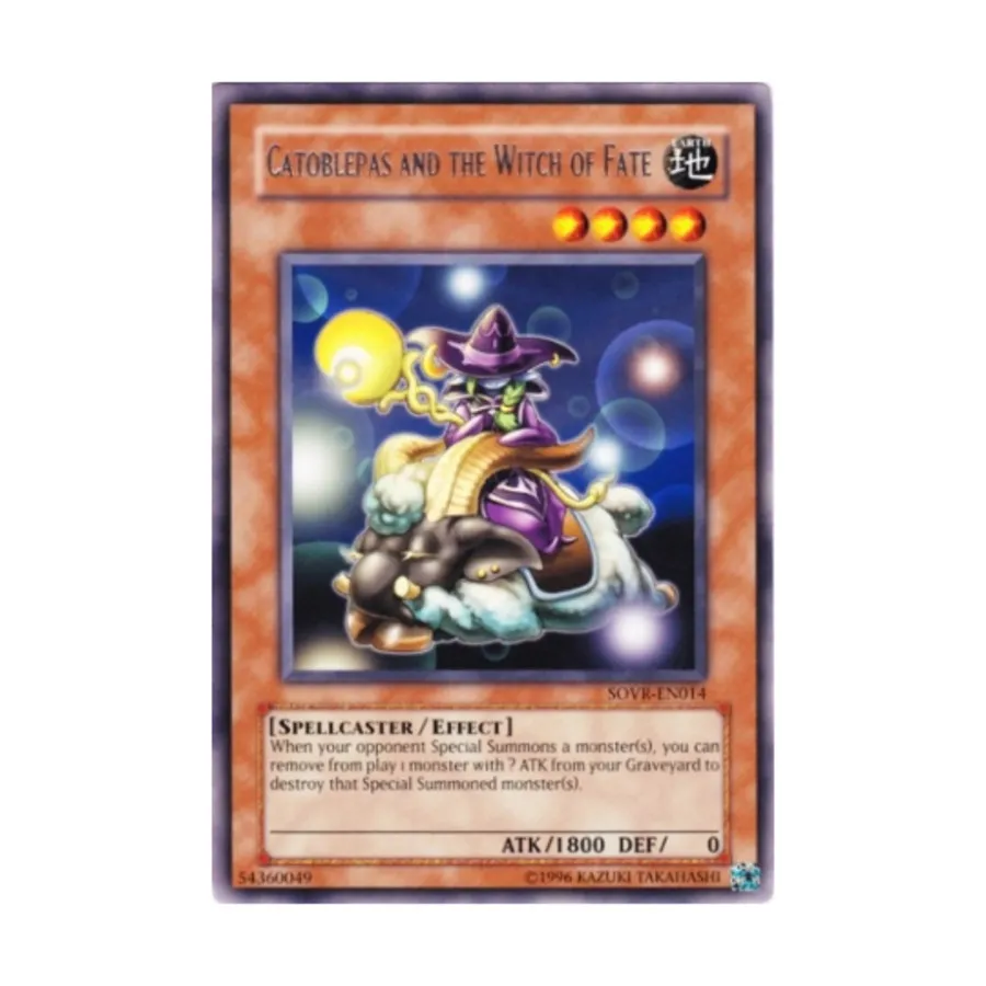 

CCG Катоблепас и Ведьма Судьбы (Редкий), Yu-Gi-Oh - Stardust Overdive - Singles