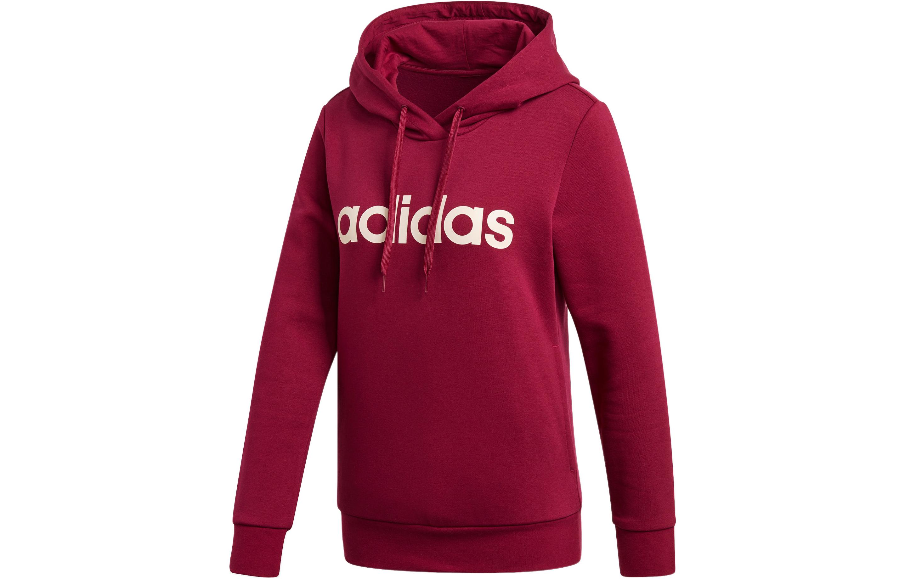 

Толстовка женская красная Adidas