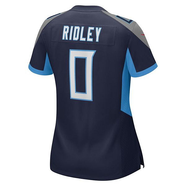 Женская игровая футболка Calvin Ridley Tennessee Titans в цвете navy Nike — фото 4