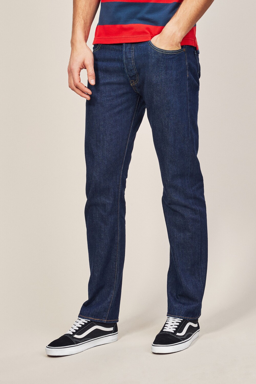 

501 Оригинальные прямые джинсы Levi's, синий