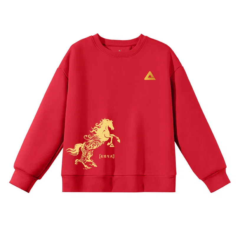 Свитшот детский с принтом PEAK Red/PK Dragon
