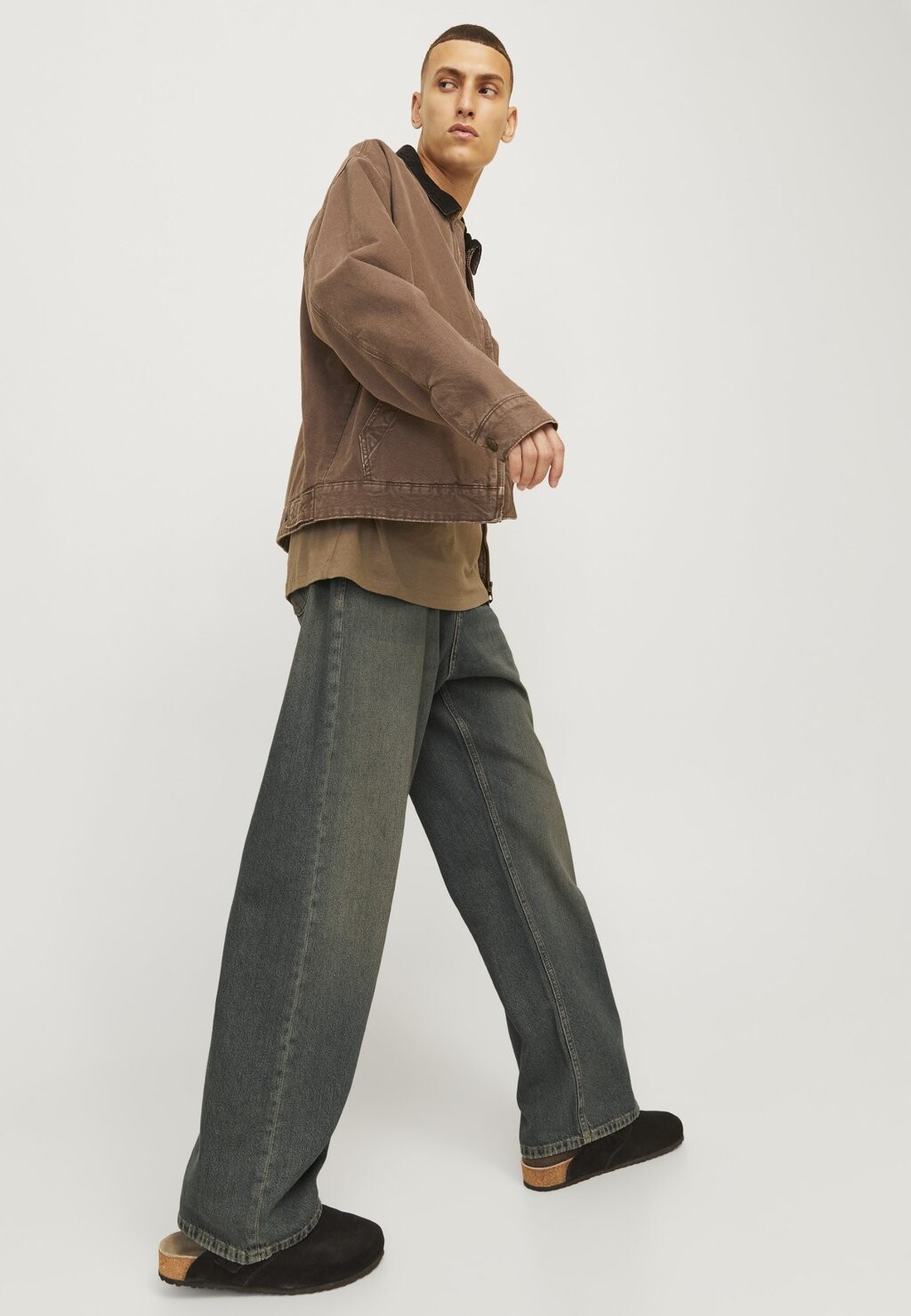 

Джинсы свободного кроя JJIRON JJORIGINAL Jack & Jones, синий деним