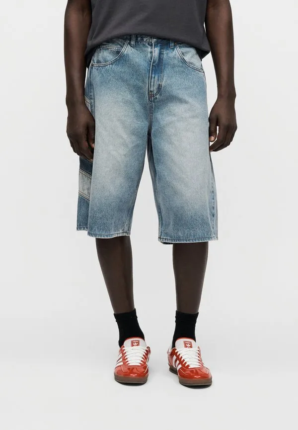 Джинсовые шорты Adidas Originals, Indigo Denim — фото 4