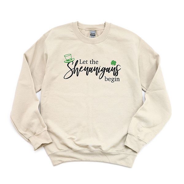 

Толстовка Let the shenanigans begin Simply Sage Market, Dust