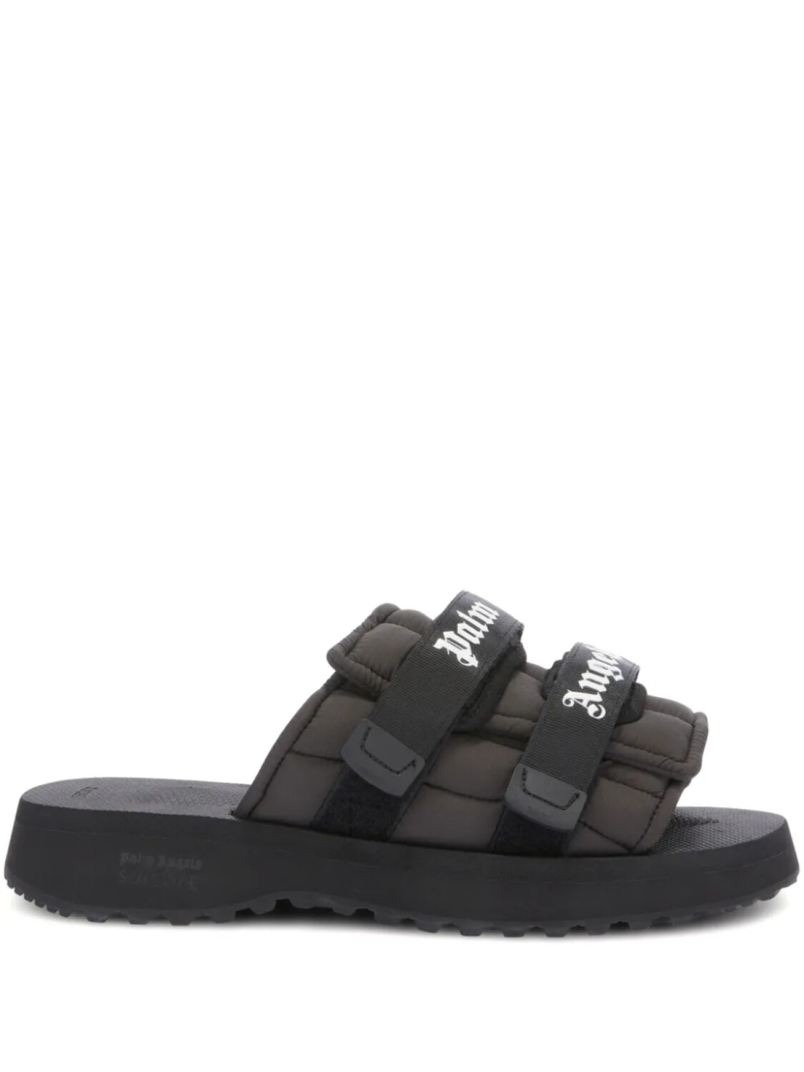 

Palm Angels шлепанцы Moto-P из коллаборации с Suicoke, черный