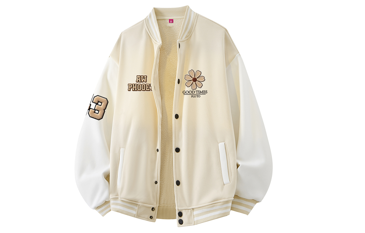 

Disney Бейсбольная майка унисекс, Khaki (Thick Fleece-Lined)
