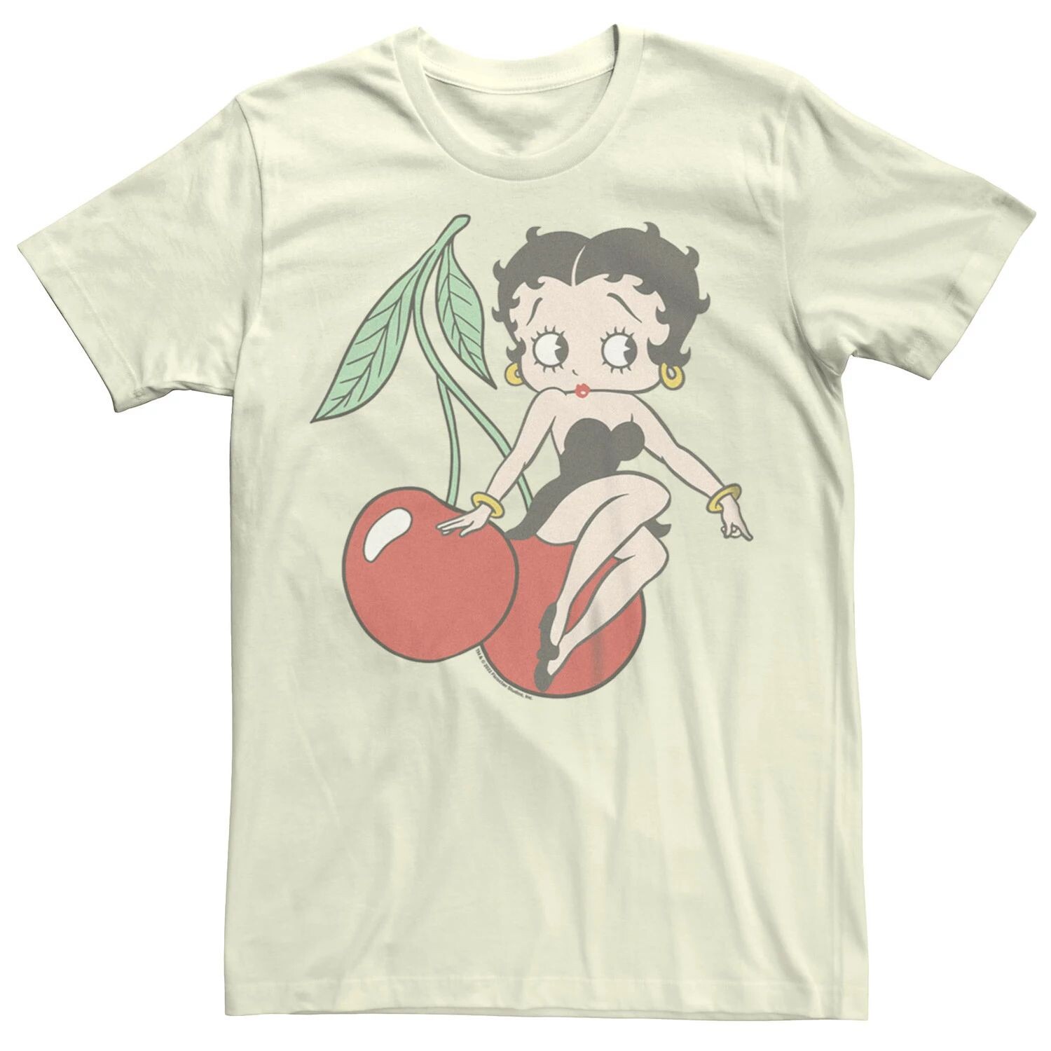 

Юниорская футболка Betty Boop с изображением вишен Licensed Character