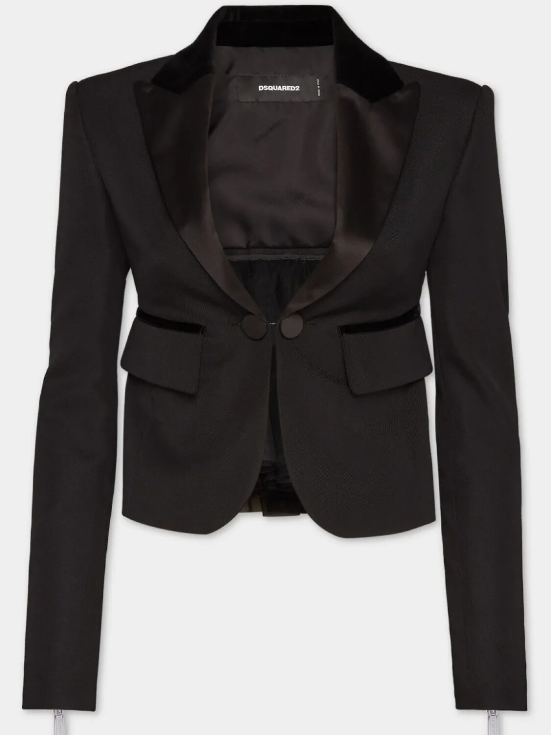 

Однобортный пиджак DSQUARED2, черный
