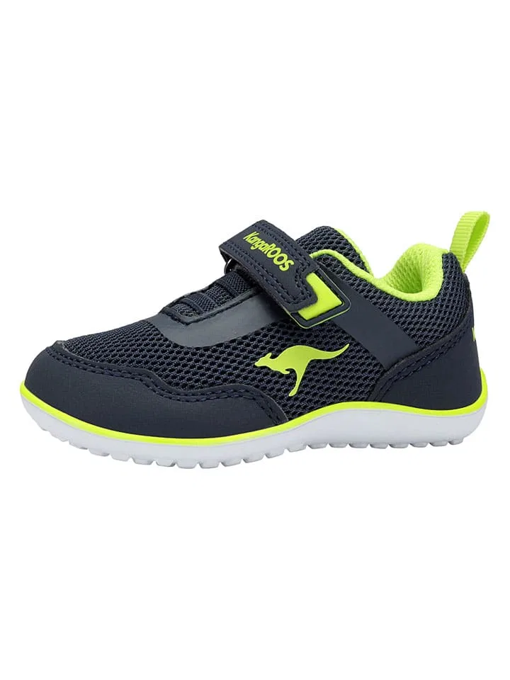 Сникерсы низкие Kangaroos темно-синие