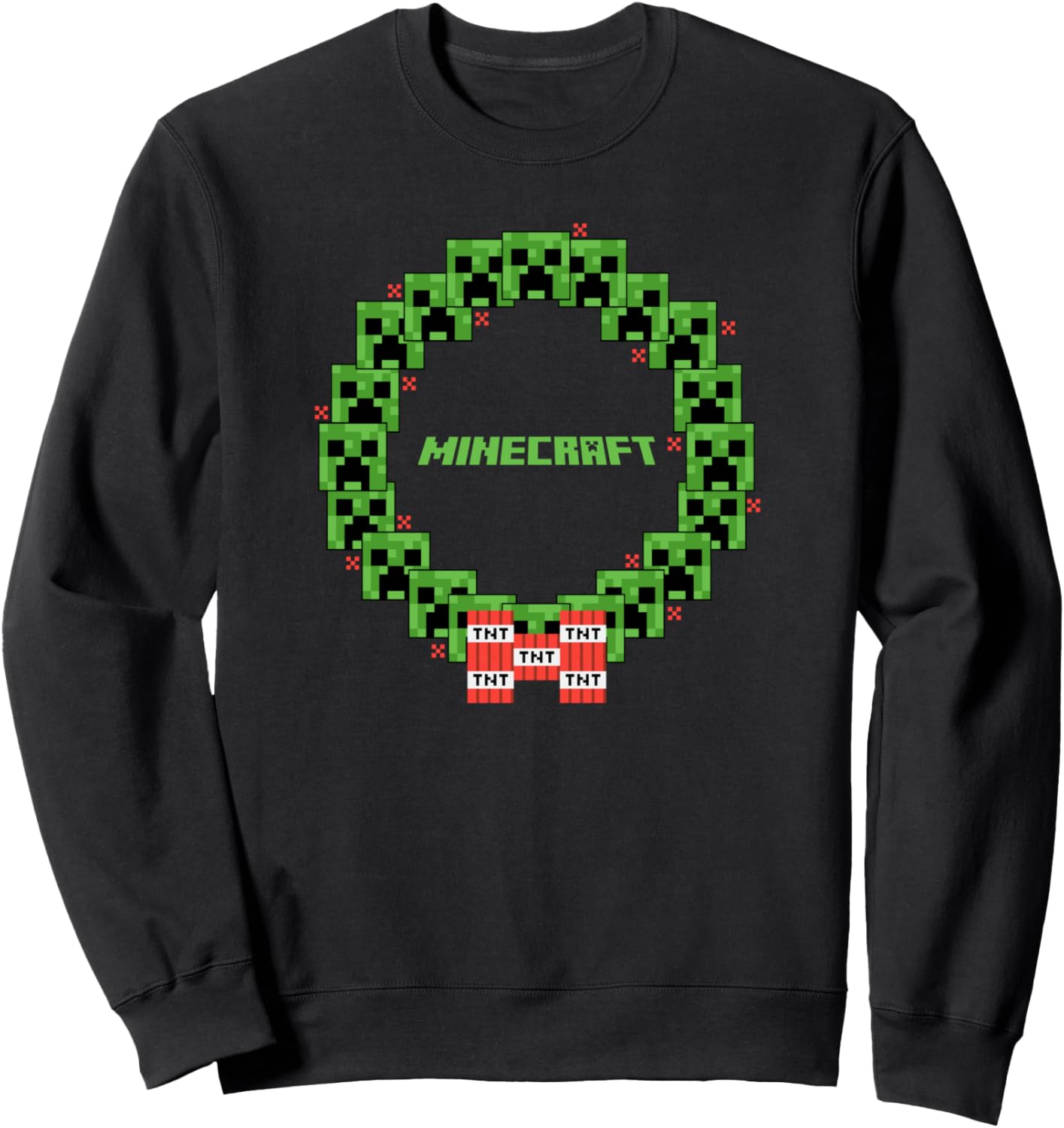 

Толстовка с логотипом Minecraft Creeper TNT Circle Logo, черная (black 19-3911tcx), размер S, Черный, Толстовка с логотипом Minecraft Creeper TNT Circle Logo, черная (black 19-3911tcx), размер S