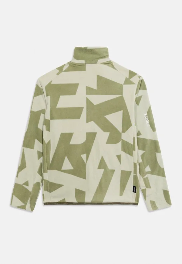 Флисовая куртка унисекс Adidas Terrex, Halo Green/Tent Green — фото 2