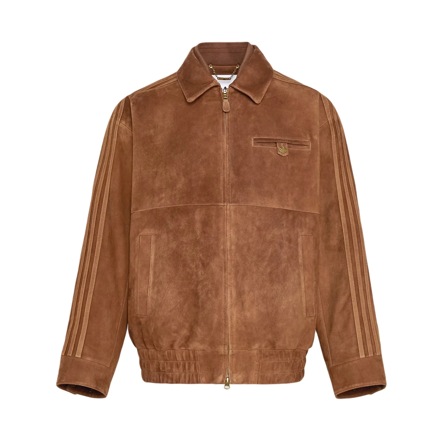 Кожаная куртка мужская Adidas Originals, Wild Brown