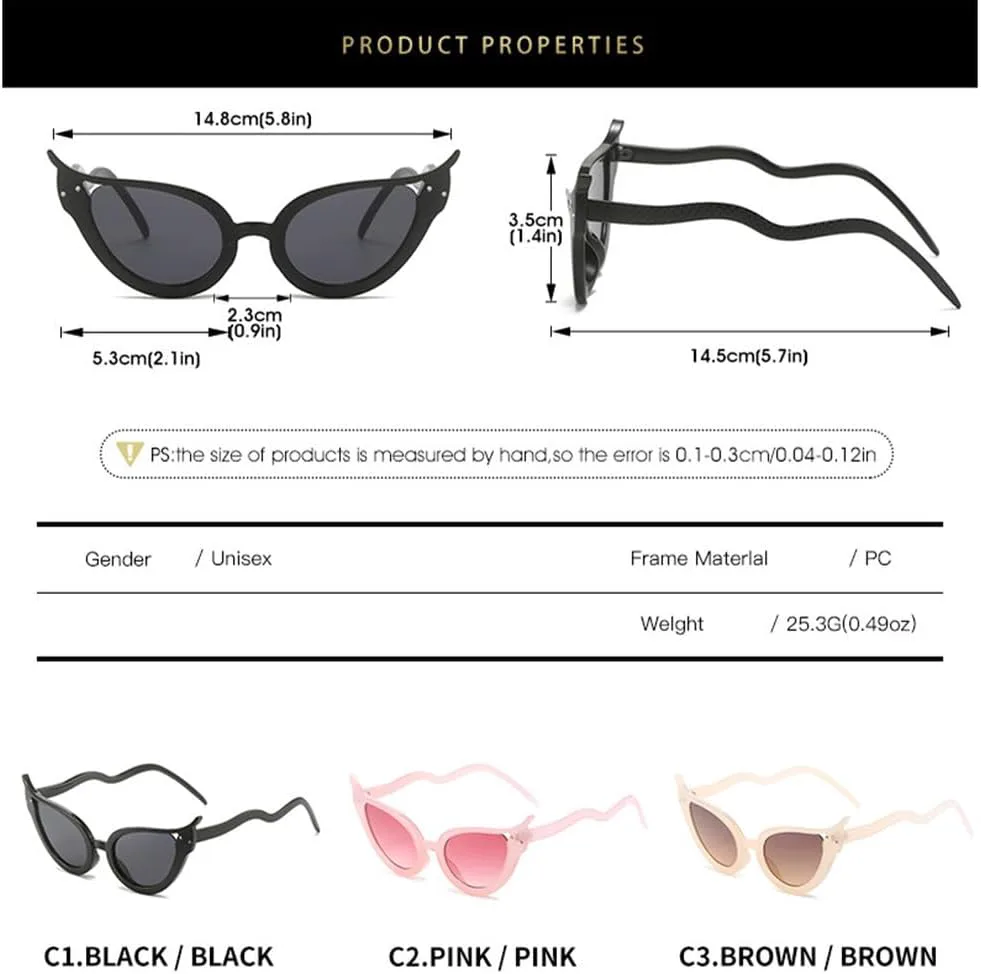 

Женские солнцезащитные очки «кошачий глаз» в винтажном стиле, напоминающем змеиную кожу, роскошные солнцезащитные очки с защитой от УФ-излучения UV400 TVTBBVV, Blue