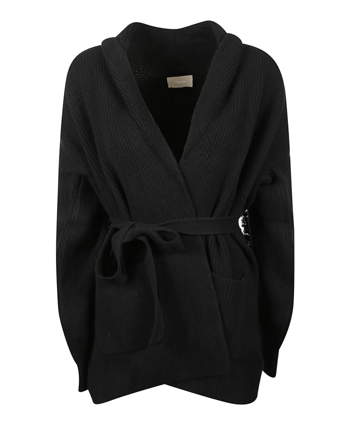 

Кардиган с длинным рукавом L8S109Mif Drumohr, черный