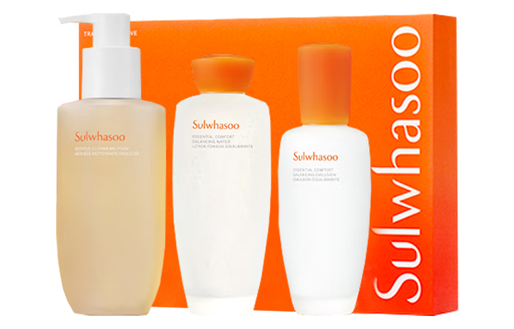 

Увлажняющий лосьон набор для ухода за кожей увлажнение и гидратация контроль жира очищающий набор из трех предметов Sulwhasoo, Nourishing Toner 150ml + Nourishing Lotion 125ml + Cleansing 200ml