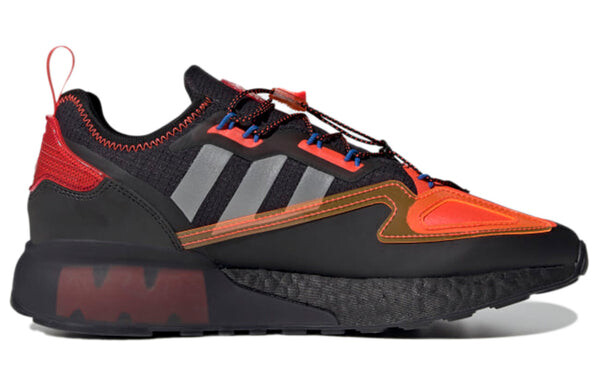 Кроссовки оригинал zx 2k boost Adidas, черный — фото 2