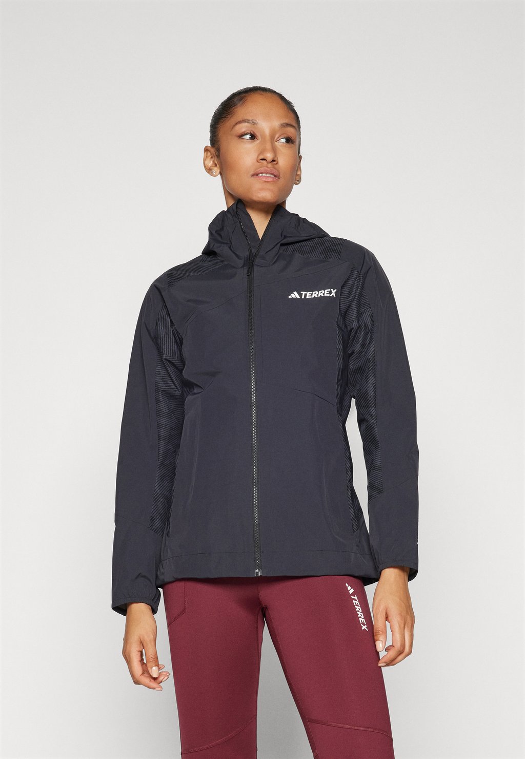 

Куртка из хардшелла Adidas Terrex, черный