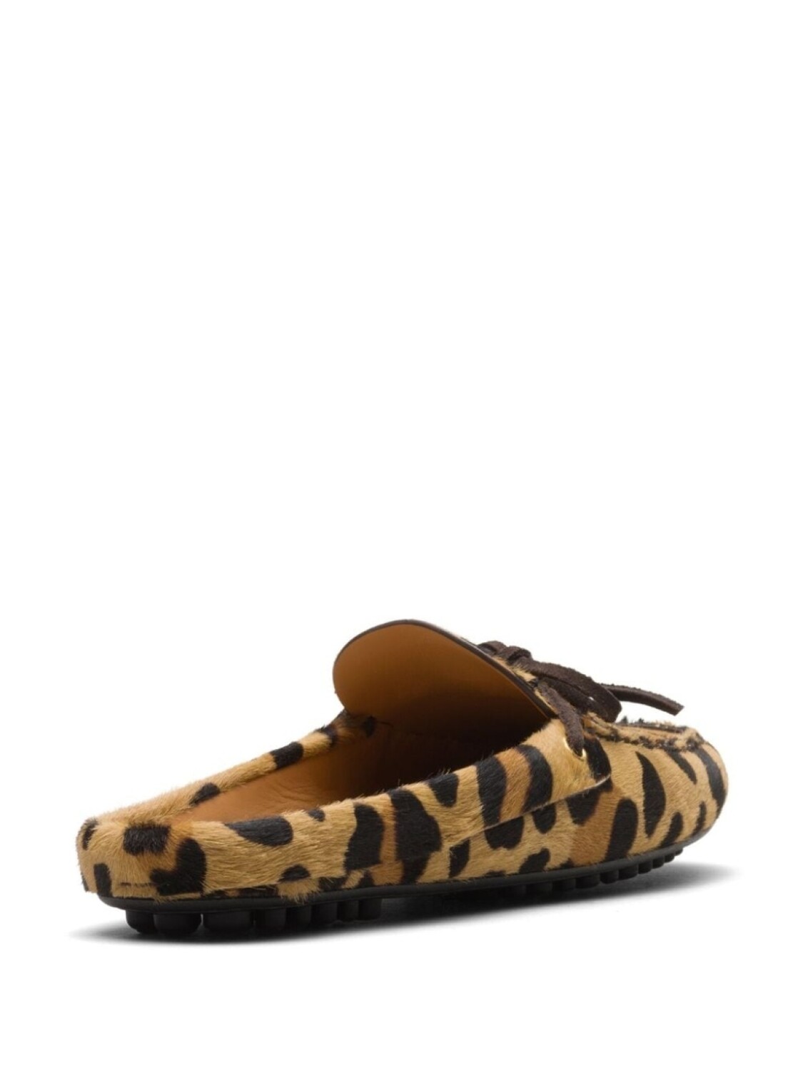 Car Shoe слиперы с леопардовым принтом, коричневый — фото 3