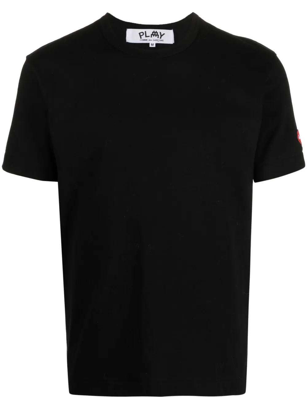 

Футболка с нашивкой-логотипом Comme Des Garçons Play, черный