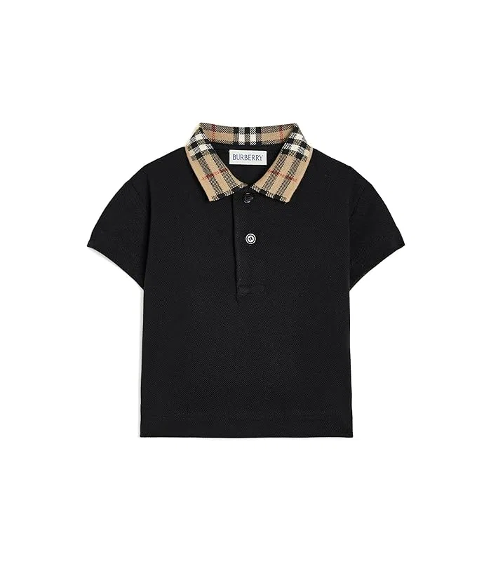 Рубашка с воротником хлопок Johane Collar Shirt Burberry Kids, Poppy Red Ip Check