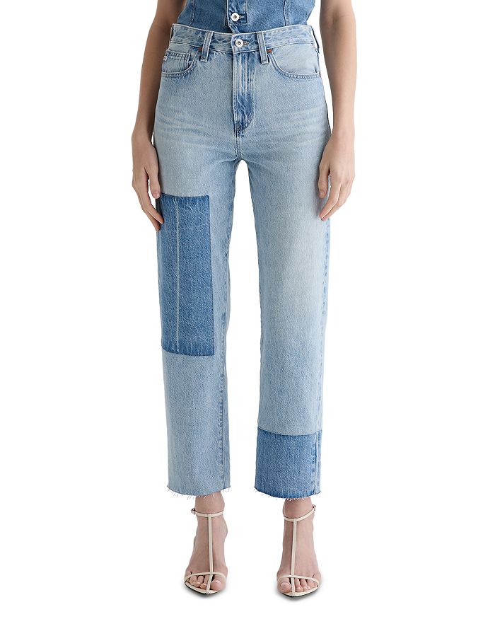 

Брюки Brinley Mid Rise Straight Crop в цвете Carpinteria AG, синий