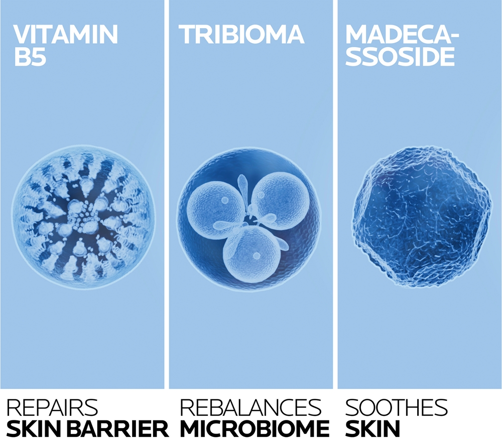 Крем для лица SPF LA ROCHE-POSAY Cicaplast baume b5+ успокаивающий бальзам для чувствительной и раздраженной кожи — фото 2