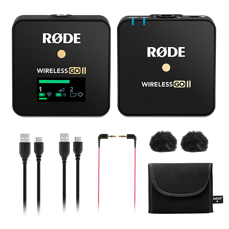 

Беспроводная микрофонная система RODE Wireless GO II Compact Wireless Microphone System