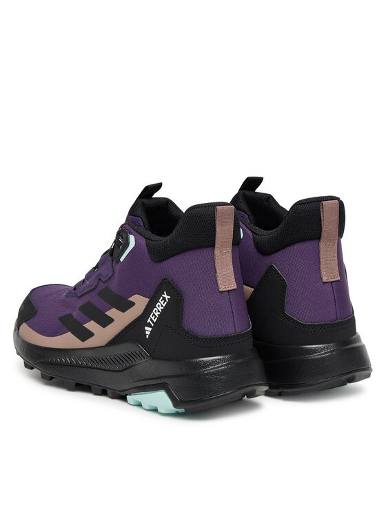 Треккинговые ботинки Terrex Anylander Mid Rain.Rdy JQ9966 Adidas, фиолетовый — фото 3