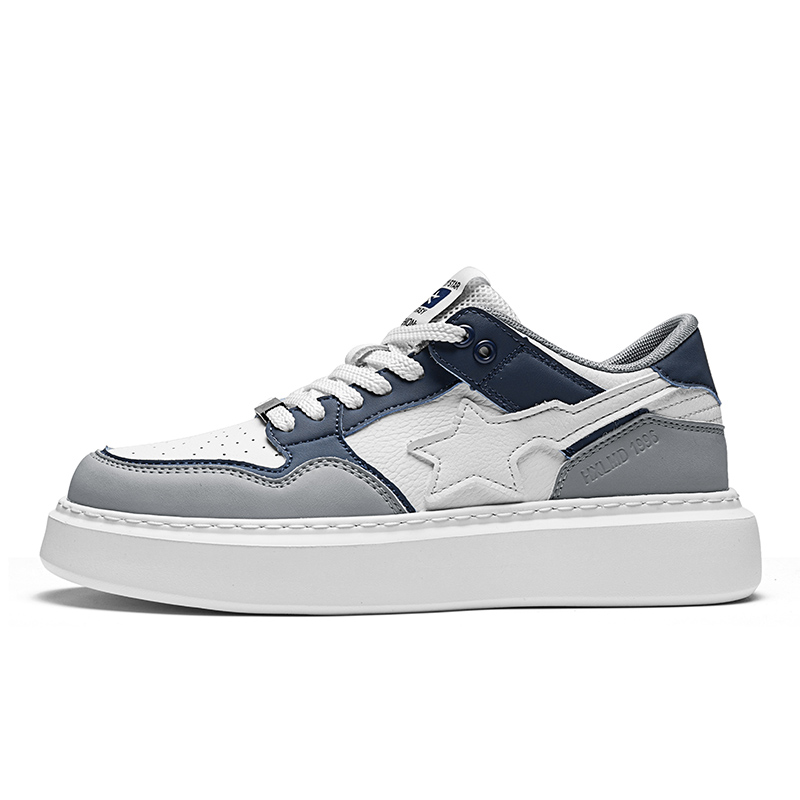 

Низкие мужские кроссовки VAEL, Beige Gray Blue