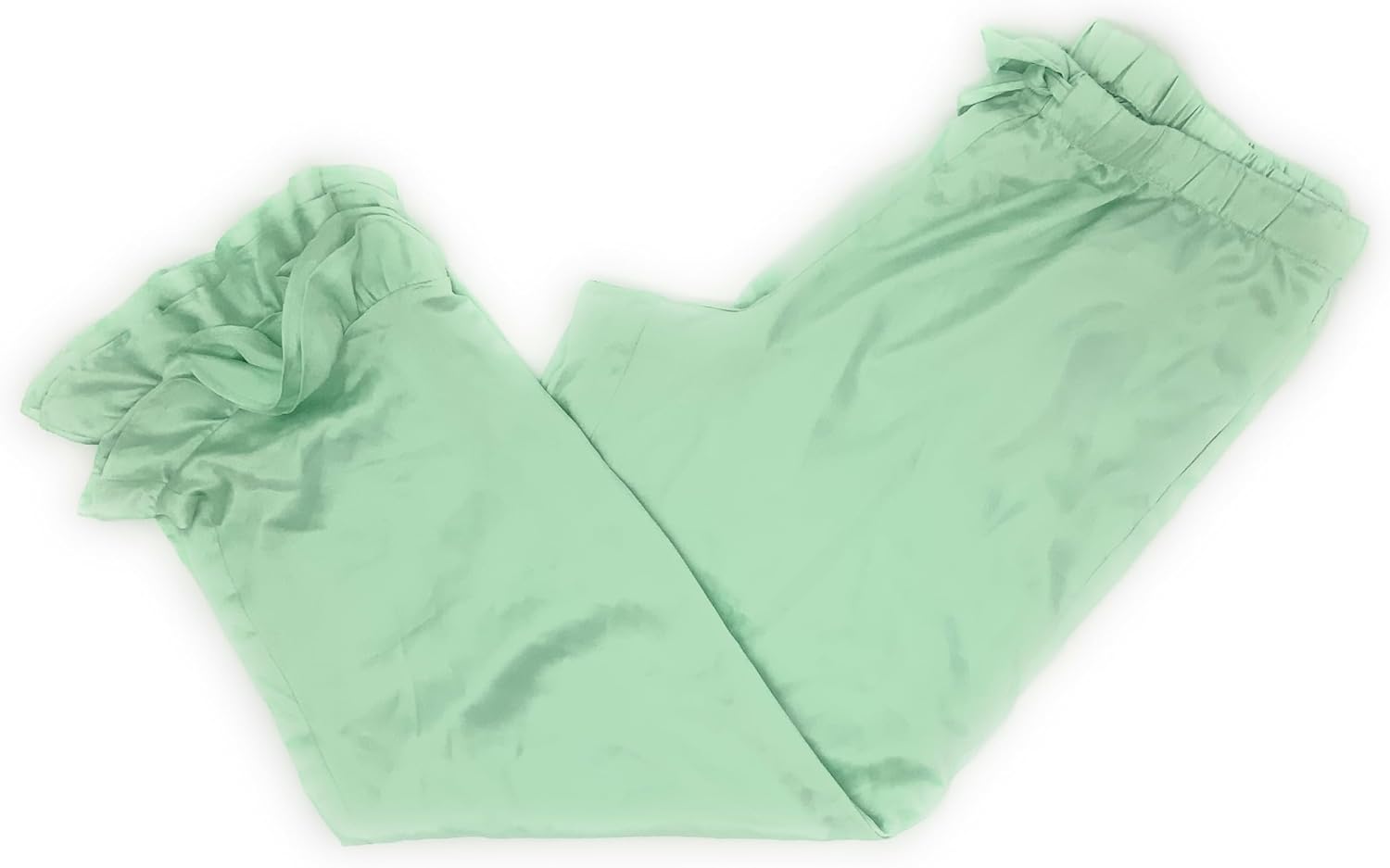 Victoria's Secret пижамные брюки из сатина, Mint Green — фото 2
