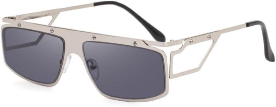 

MUTYNE Классические цельные прямоугольные солнцезащитные очки в стиле панк для женщин, модные ретро-солнцезащитные очки для мужчин, роскошные винтажные очки в стиле стимпанк, C13