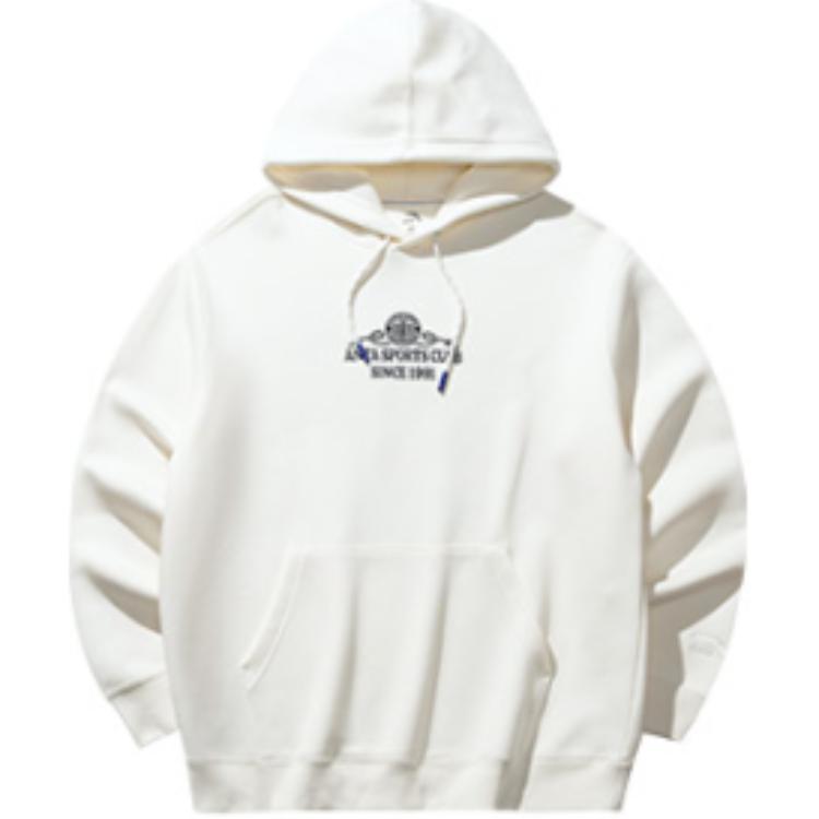 

ANTA Толстовка Life Collection мужская теплая jade white, Белый, ANTA Толстовка Life Collection мужская теплая jade white